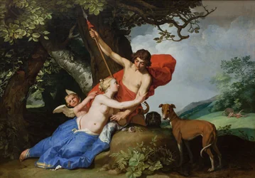 Venus y Adonis, 1632