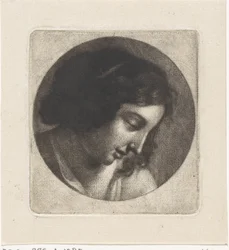 Busto de mujer joven
