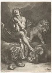 Daniel en el foso de los leones
