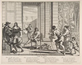 Vestir a los mendigos, 1635