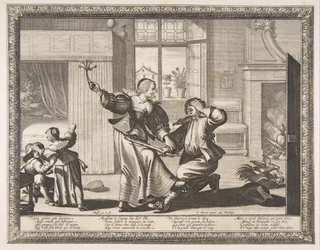 Golpeador de maridos, ca. 1633
