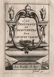 Les Pénitents: Frontispicio