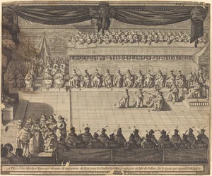 Reunión en la Capilla de Fontainebleau