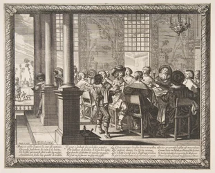 El banquete para el regreso del hijo pródigo, ca. 1636