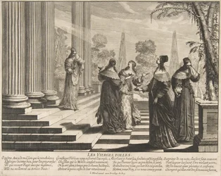 Las vírgenes necias rechazadas, ca. 1635