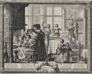 Las cuatro estaciones: Invierno, 1635