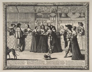 La galería del Palacio de Justicia, ca. 1638