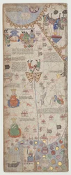 Atlas catalán, hoja 11, 1375