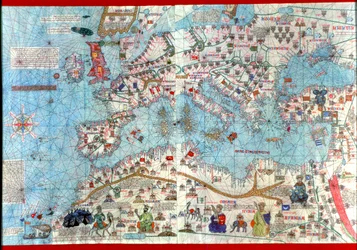 Atlas catalán,1375 (mapa)