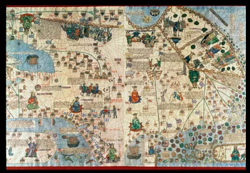 Atlas catalán,1375 (mapa)