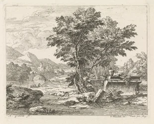 Paisaje con una ruina clásica Paisajes (título de la serie)