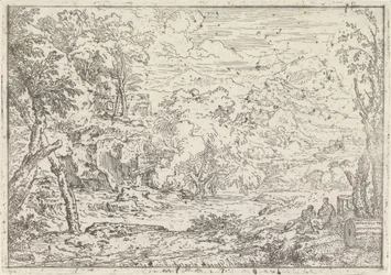 paisaje con ruinas