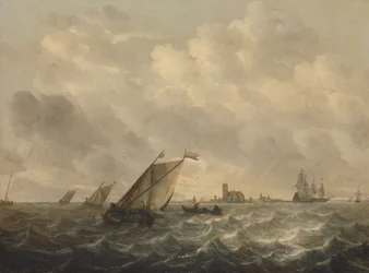 Vista del río, c.1643-1650 (óleo sobre tabla)