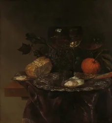 Naturaleza muerta, c.1660 (óleo sobre lienzo)