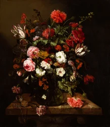 Naturaleza muerta con flores