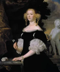 Retrato de una mujer, 1670