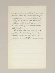 Manuscrito autógrafo del discurso de victoria electoral de Lincoln como presidente, pronunciado en Washington D.C., desde la ventana de la Casa Blanca en la noche del 10 de noviembre