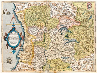 Francia (Región: , Franco Condado, Ródano-Alpes, Provenza-Alpes-Costa Azul), sur de Suiza, Italia (Región: Liguria, Piamonte, Valle de Aosta, Lombardía, oeste de Trentino-Alto Adigio, oeste de Emilia-Romaña, noroeste de Toscana).