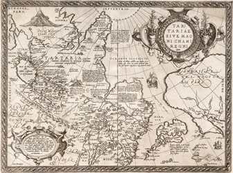 Mapa de Rusia de: Theatrum Orbis Terrarum, 1598