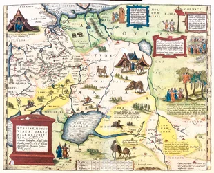 Oeste de Rusia, sureste de Turquía, Armenia, Azerbaiyán, norte de Irán, Turkmenistán, Uzbekistán, oeste de Kazajstán.