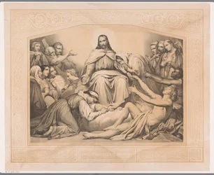 cristo consolador Para consolar a todos los que lloran (título sobre objeto)