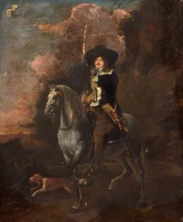 Caballero en un caballo gris, c.1660