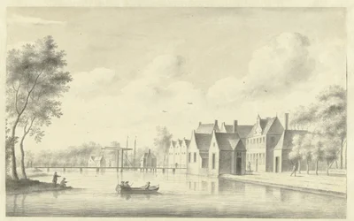 Vista del pueblo de Nieuwersluis