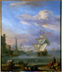 Un puerto holandés