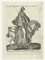 Caballero holandés a caballo