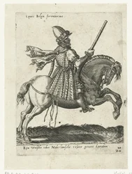 Jinete holandés con carabina