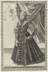 Abraham de Bruyn - María de Austria, hija de Carlos V