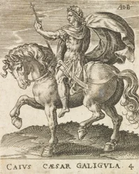 Cayo César Calígula de Doce Césares a Caballo, ca. 1565-1587