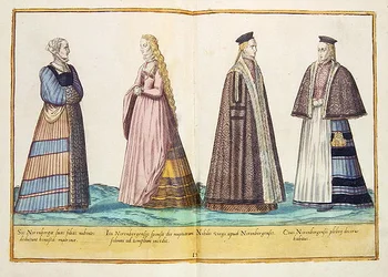 Trajes del siglo XVI de 