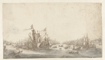 La batalla naval de Duins