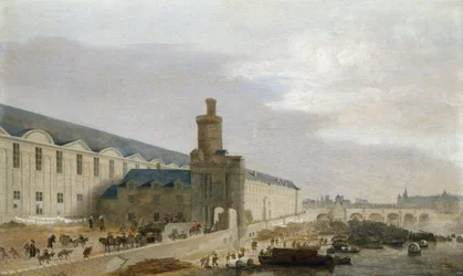La Gran Galería en el Louvre, c. 1640