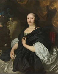 Retrato de Catharina van der Voort
Catharina van der Voort (1622-74). Segunda esposa de Pieter de la Court
