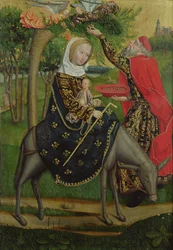 La Huida a Egipto, del Altar de la Cúpula, 1499