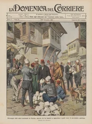 Boicot de productos austriacos en Turquía, mercado de fez blancos en oposición a los otros