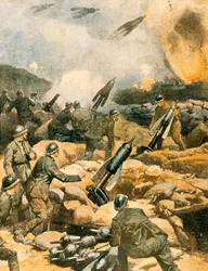Bombardeo de las líneas de Carso