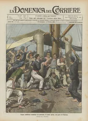 Cinco delincuentes asaltan un vapor, a plena luz del día, en el puerto de Palermo