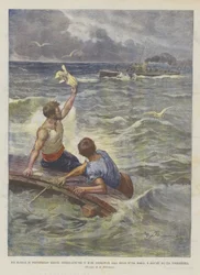 Dos marineros de Portoferraio permanecieron veinticuatro horas en el mar aferrados al borde de un barco