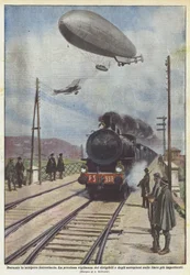 Durante la huelga ferroviaria