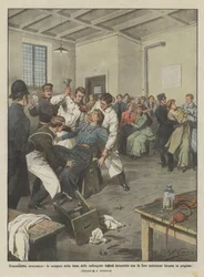 Feminismo heroico-cómico, la huelga de hambre de las sufragistas inglesas interrumpida con su alimentación forzada