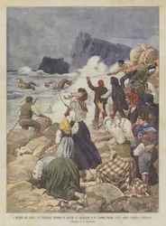 Los dramas del mar, un terrible episodio tras el naufragio de un vapor cerca de Santa Croce Camerina (Siracusa)