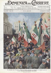 El día 10 de abril en Roma