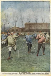 La polisportiva de los Grassi, una interesante reunión, que se celebró en Vigevano (Pavía)