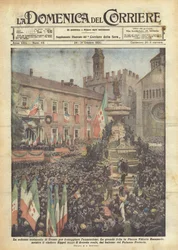 La solemne ceremonia en Trento para celebrar la anexión