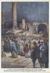 Las fiestas por el VII centenario de la Universidad de Nápoles