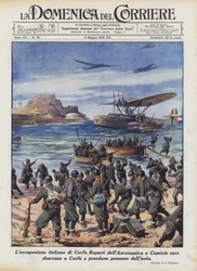 La ocupación italiana de Corfú
