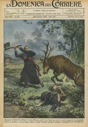 Cerca de Port-Louis, capital de la isla Mauricio, en el Océano Índico, un ciervo atacó